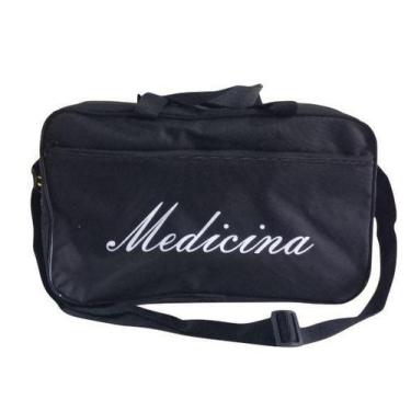 Imagem de Bolsa para Medicina com Alça de Mão e Ombro - Medclar, Preto