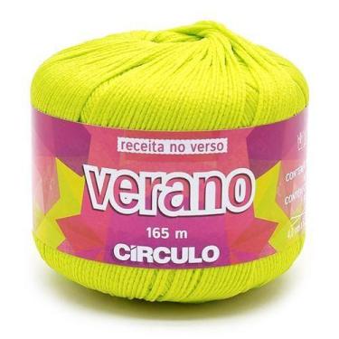 Imagem de Linha Verano Círculo 50g, 1729 AMARELO NEON
