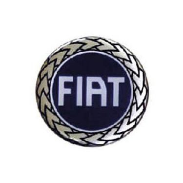 Imagem de Boton Calota Resinado 3 Azul 51mm Cores Kit C 4 Univesal Fiat 1980 A 2