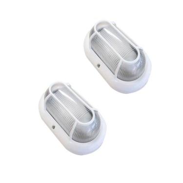 Imagem de KIT 2 Arandela Tartaruga Muro Externa Jardim Branca Blumenau - Blumena