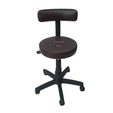 Imagem de Cadeira secretaria mocho podóloga estética - para dentista,manicure, t