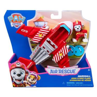 Imagem de Avião de Resgate com Boneco Marshall - Patrulha Canina