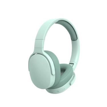 Imagem de Fone de Ouvido Sem Fio Headphone Bluetooth Fone Corrida Academia Com Cancelamento de Ruído On-ear Dobrável (Verde)