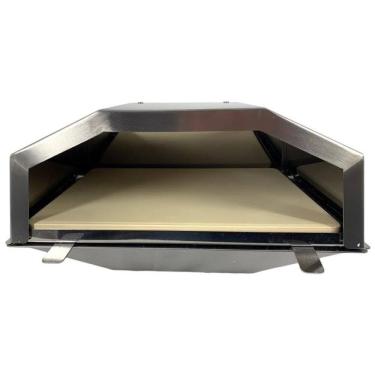 Imagem de Forno para pizza a lenha para Davy Crockett Grill, GREEN MOUNTAIN GRILLS, Prateado