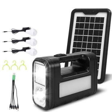 Imagem de Refletor Solar, LumináRia Solar, 6 A 8 Horas de Iluminação Contínua Refletor Solar Led Externo, Luminária Solar área Externa, Arandela Solar, Luz Solar Externa Potente, Lampada Solar Externa