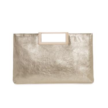 Imagem de Bolsa CHARMING TAILOR Fashion PU em couro PU feminina dourada