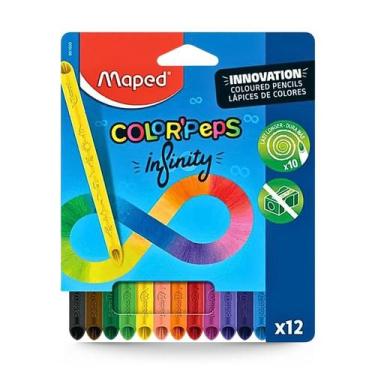 Imagem de Lapis de Cor 12 Cores Color Peps Infinito Maped
