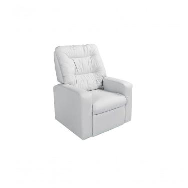 Imagem de Poltrona Reclinável Paris Papai Mamãe Amamentação Corano Branco 036
