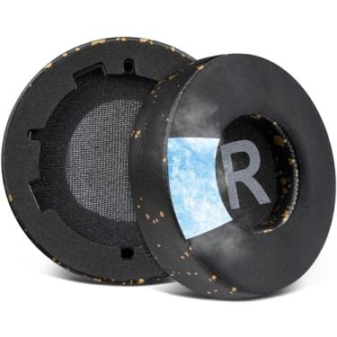 Imagem de SOULWIT Almofadas De Substituição Com Gel Refrescante Para Fones Ouvido Jbl Tune 600 (T600Btnc 600Btnc)/660 (T660Nc 660Nc)/670 (T670Nc 670Nc), Auriculares Tecido Seda Gelada, Espuma Isolamento Ruído