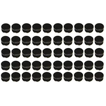 Imagem de JSP Manufacturing Tampa De Extremidade Plugue Plástico Para Tubo Redondo 1", Externo, Inserção Resistente, Deslizamento Cadeira Durável (50)