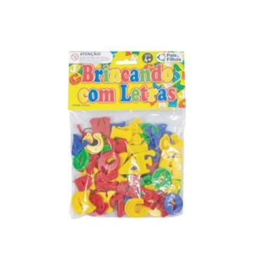 Imagem de Brincando Com as Letras 62 Peças 4744 Pais e Filhos - PAIS & FILHOS