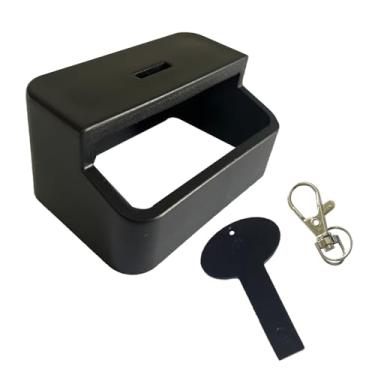 Imagem de Dokoshia Capa de proteção de fivela de cinto de segurança de carro para crianças e necessidades especiais que impedem o desfecho universal para a maioria dos carros (não para caminhões) Trava de cinto