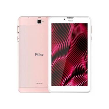 Imagem de Tablet Ptb7srg Quad-core Usb 16gb 3g 1gb Ram Philco Bivolt Cor Rosa-cl