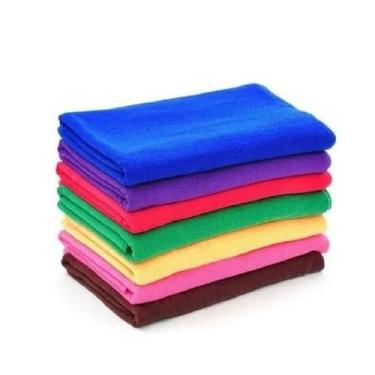 Imagem de Kit 2 Super Panos De Chão Grandes Em Microfibra Panão 80X50 - Celeste