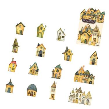 Imagem de Tachiuwa 15x Adesivos decorativos de papel cartão para scrapbook, papel cartão estampado, retrô, faça você mesmo, decoração de diário para embrulho de presente, Style a