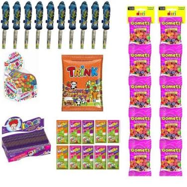 Imagem de Pirulito Pirocóptero Hélice + Doces Sortidos Mimo Crianças - Danilla e