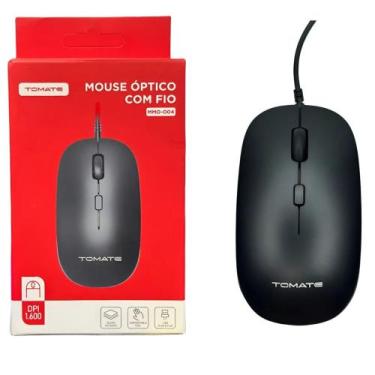 Imagem de Mouse Óptico Com Fio Tomate Mmo-O04
