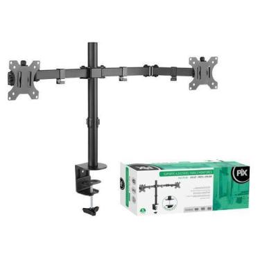Imagem de Suporte Articulado Para 2 Monitores 13A 32 - PIX