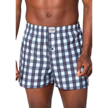 Imagem de Cueca Samba Canção Lupo 18613-001, Azul marinho, G