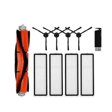 Imagem de Compatible With Xiaomi Dreame Bot L10 Plus / Z10 Pro Robot Vacuum RLS5D Spare Parts Accessories Main Side Brush Hepa Filter Dust Bag Mop Rag(Set D)