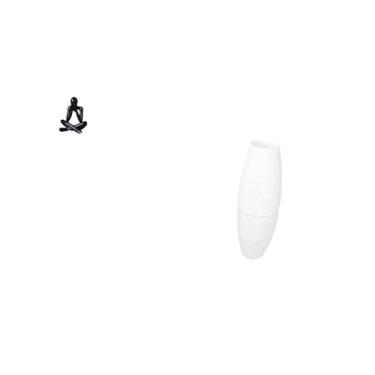 Imagem de Fenteer Escultura de Figura Moderna Abstrata, Abajur, Estatueta Decorativa, Luminária de Chão Colecionável, Ornamento para Sala de Estar, Quarto, Estante, Dec