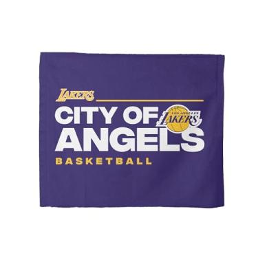 Imagem de Northwest Los Angeles Lakers NBA City Basketball Rally Toalha 45 x 38 centímetros