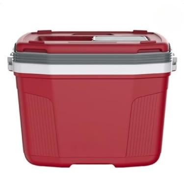 Imagem de Caixa Térmica 32 L Capacidade, Segura e Versátil(Vermelho Latino)