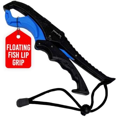 Imagem de Rite Angler Pega flutuante para pesca - Alça ergonômica, ferramenta de garra resistente à corrosão com mola - Pegador de pesca, pegador de peixe de água salgada