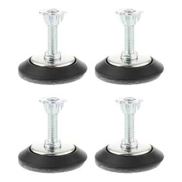 Imagem de UGPLM Conjunto de 4 Niveladores de Pés para Mesa de Bilhar E Sinuca. Acessórios para Mesas de Pingue-pongue.