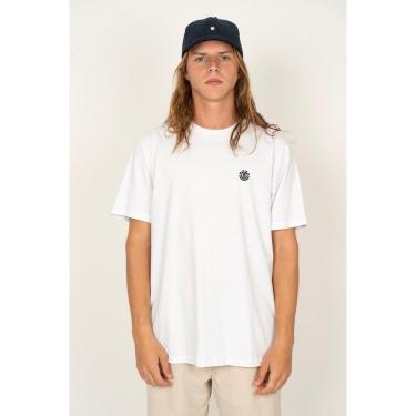 Imagem de Camiseta Element E471A0876 Basic Crew - Branco-Masculino