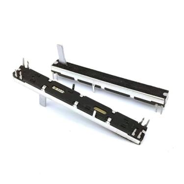 Imagem de SFKGXELS 5 peças Potenciômetro deslizante de 75 mm 8 pinos A103 Dual Channel A10K Soundcraft EFX8 Fader