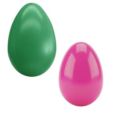 Imagem de Kit 2 Brinquedos Pet Bola Ovo Maluco Cães Funny Eggs Interativo Cachorro Pequeno Porte (1 COR VERDE / 1 ROSA)