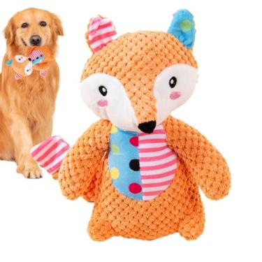 Imagem de Brinquedos Squeaky Para Cães - Design De Animais Para Exercícios E Atividades - Brinquedo de Mastigar para Cães com Amassado | Uso em Exterior, Quintal, Parque, Acampamento e Interior