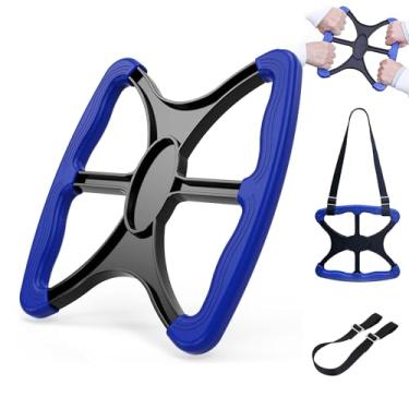 Imagem de KIMIRAND Auxiliar de suporte para idosos com alça de tração ajustável - Assistência em pé para idosos com deficiência para transferência de vaso sanitário/cama/cadeira, aderência antiderrapante e