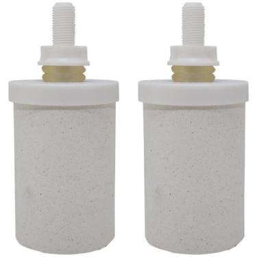 Imagem de Kit Mineral Filtros Original 2 Velas Para Filtro de Barro