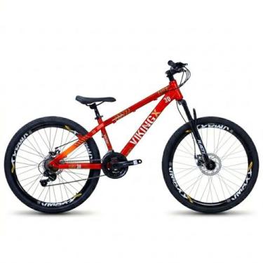 Imagem de Bicicleta 26 vikingx 21v shimano tuff x 30, Vermelho