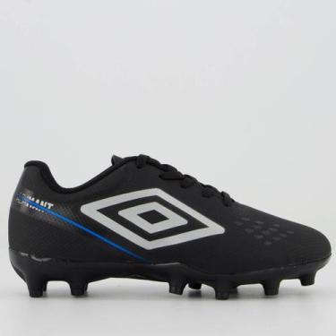 Imagem de Chuteira Umbro Adamant Top Speed Campo Juvenil Preta, 30