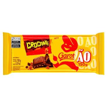 Imagem de Chocolate Garotão ao Leite Crocante 150g - Garoto
