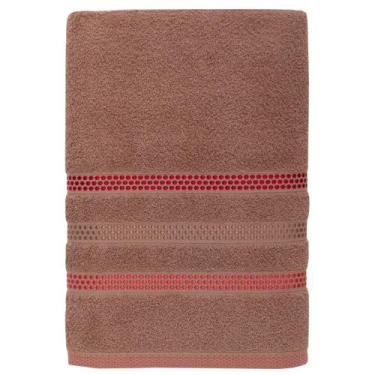 Imagem de Toalha de Banho 100% Algodão Teka Comfort Touch, Bege