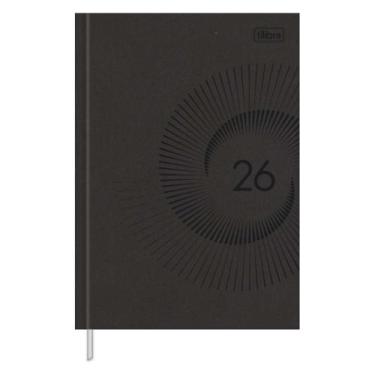Imagem de AGENDA ANUAL COSTURADA PRATIKA PRETO 2026 TILIBRA Preto, Preto