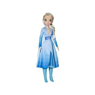 Imagem de Boneca Elsa 55cm Princesas Disney Frozen 2 1740 - Baby Brink, Frozen I