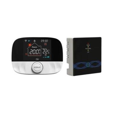 Imagem de Termostato Programável Sem Fio WiFi RF433 Para Aquecimento De Piso Em 
