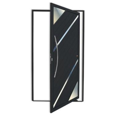 Imagem de Porta Pivotante Lambril Oasis com Puxador Super 210cm x 100cm Brimak A