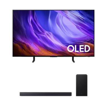 Imagem de Samsung Vision AI TV 48" OLED 4K S85H + Soundbar Samsung B450F, 48"