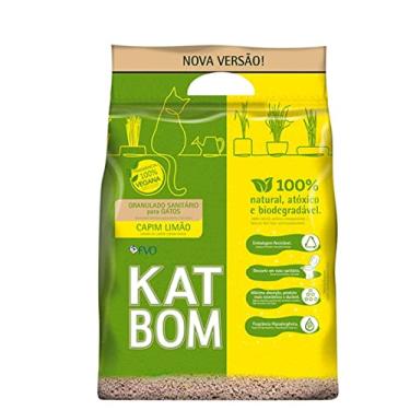 Imagem de KatBom - Granulado Sanitário - CAPIM LIMÃO - 3kg
