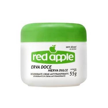 Imagem de Red Apple Desodorante Creme Erva Doce, Branco