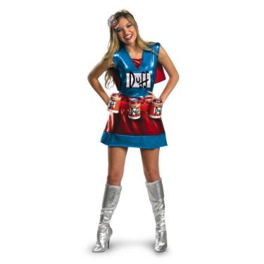 Imagem de Disguise Unissex - Fantasia Adulta Deluxe Duffwoman, Multi, Medium