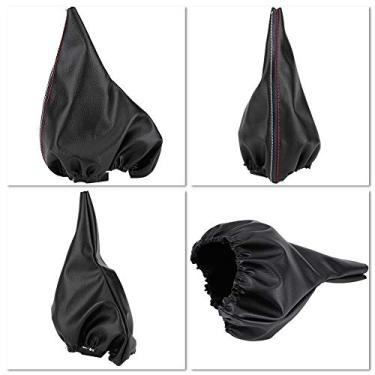 Imagem de Polaina universal de engrenagens, manopla de câmbio de marchas de carro, capa de bota para E30 E34 E36 Z3