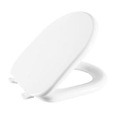 Imagem de Assento Sanitário Riviera Branco Tampa para Vaso Celite Almofadado
