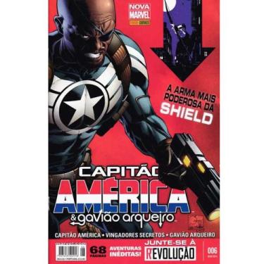 Imagem de Capitão América E Gavião Arqueiro Nº 06 - Marvel